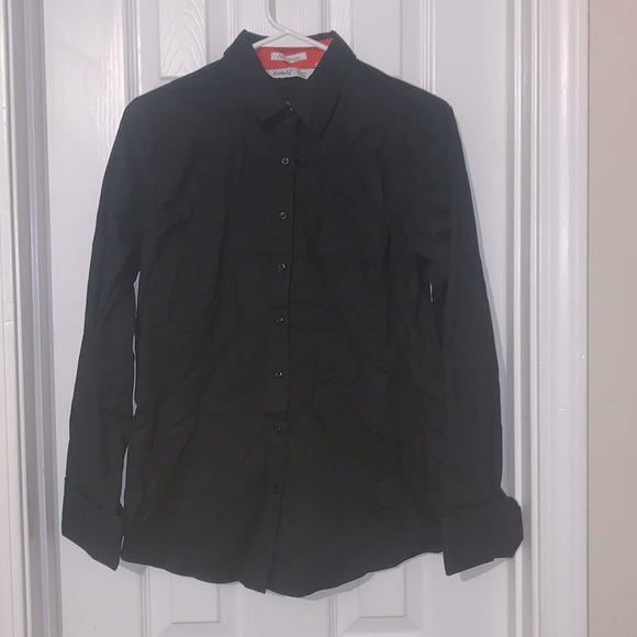 🖤Juniors Button Up Collared Shirt🖤 - Picture 1 of 2